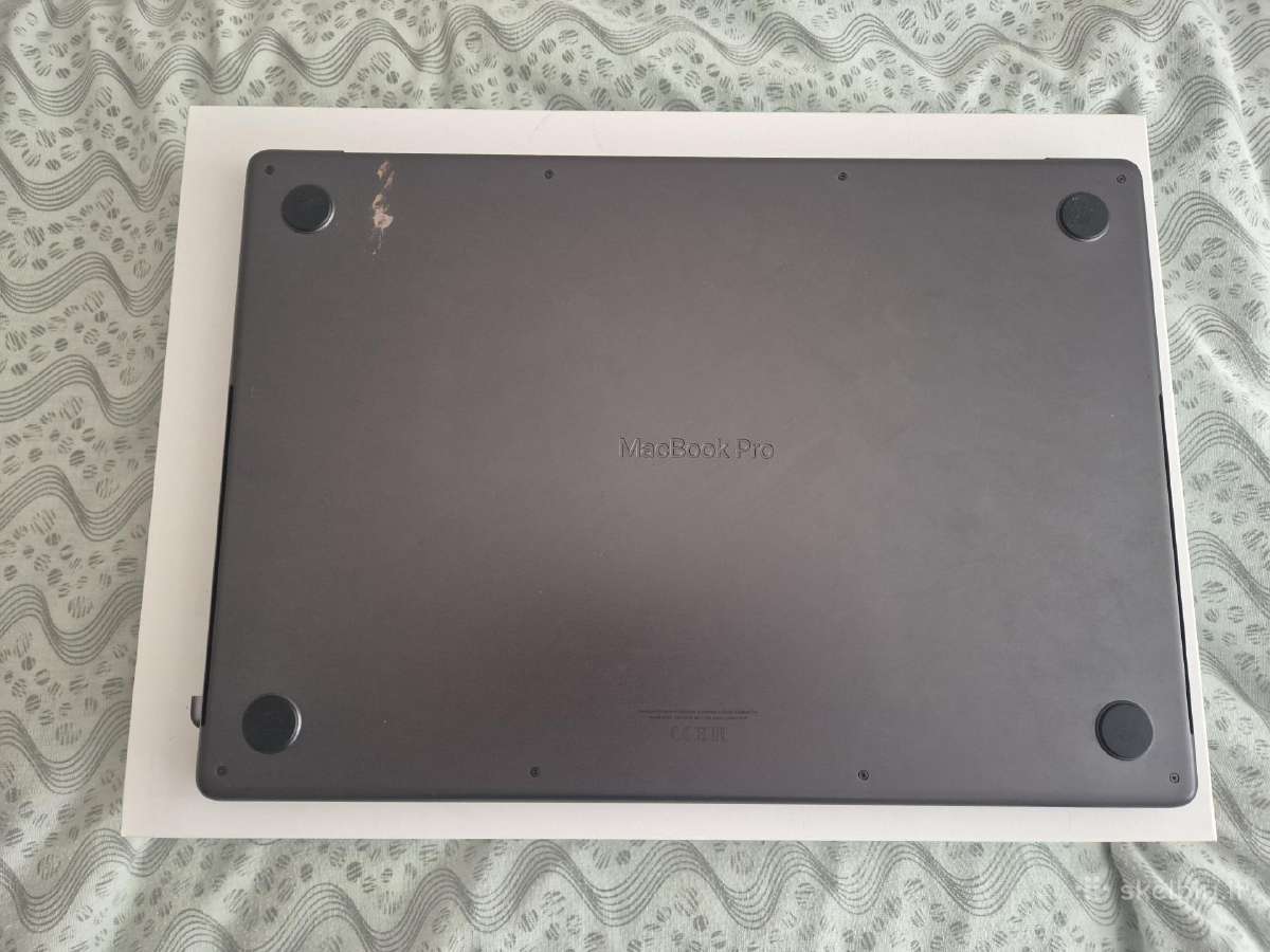 MacBook Pro 16 M3 Pro 18gb 512gb 100% Baterija - nuotraukos Nr. 2