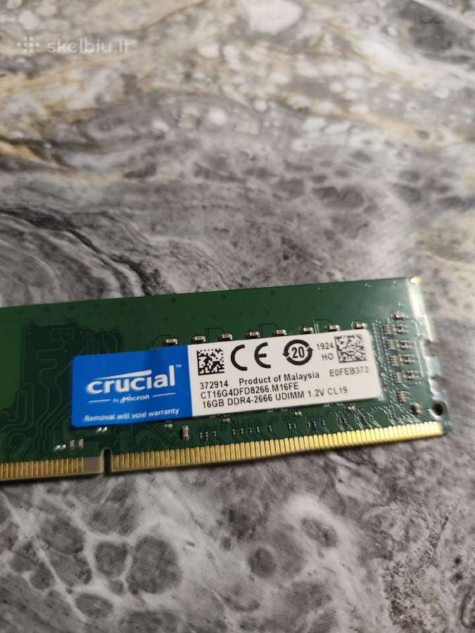 Ddr 4 3200mhz 32gb stick - nuotraukos Nr. 4
