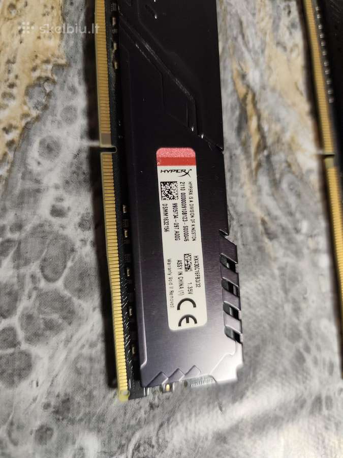Ddr 4 3200mhz 32gb stick - nuotraukos Nr. 5