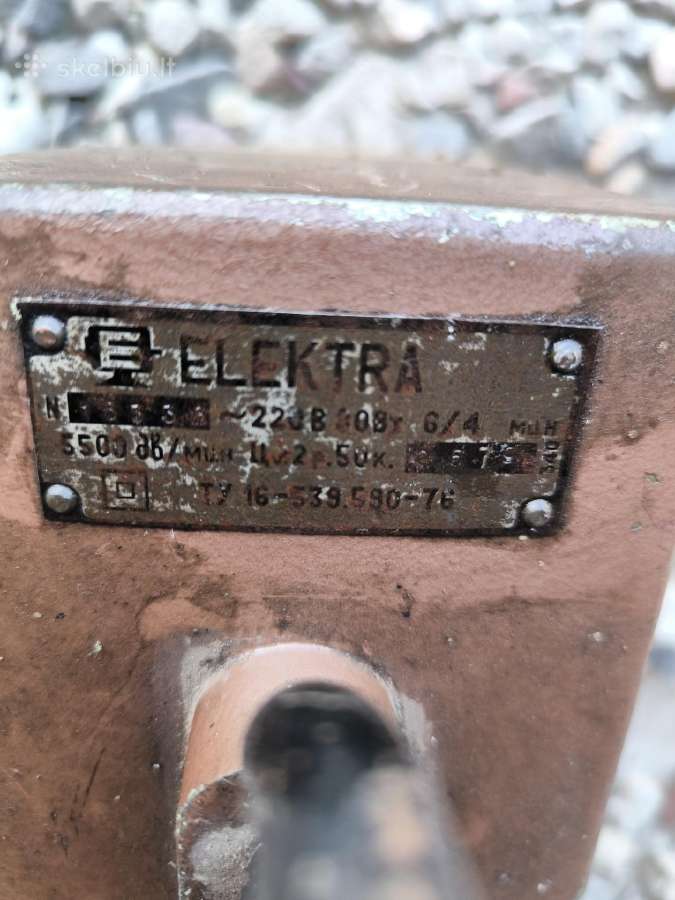 Senas pramoninis elektromagnetinis griebtuvas - nuotraukos Nr. 2