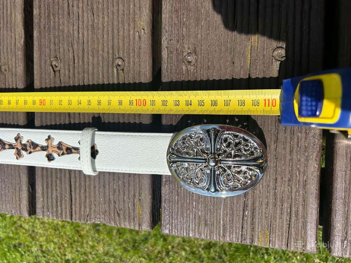 Chrome Hearts naujas diržas, 110 cm - nuotraukos Nr. 2