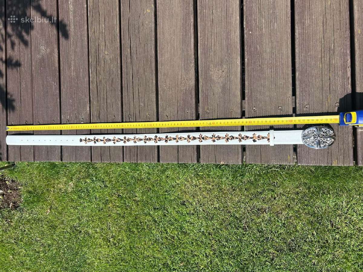 Chrome Hearts naujas diržas, 110 cm - nuotraukos Nr. 3