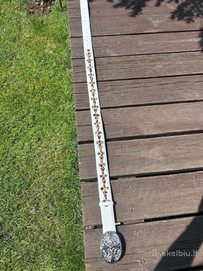 Chrome Hearts naujas diržas, 110 cm - nuotraukos Nr. 4