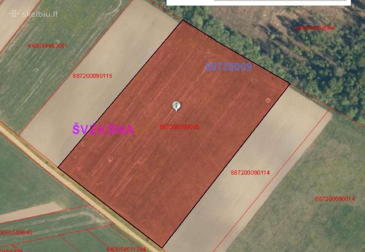 2,58 ha prie Švėkšnos, žemės ūkiui, prižiūrėtas! - nuotraukos Nr. 8