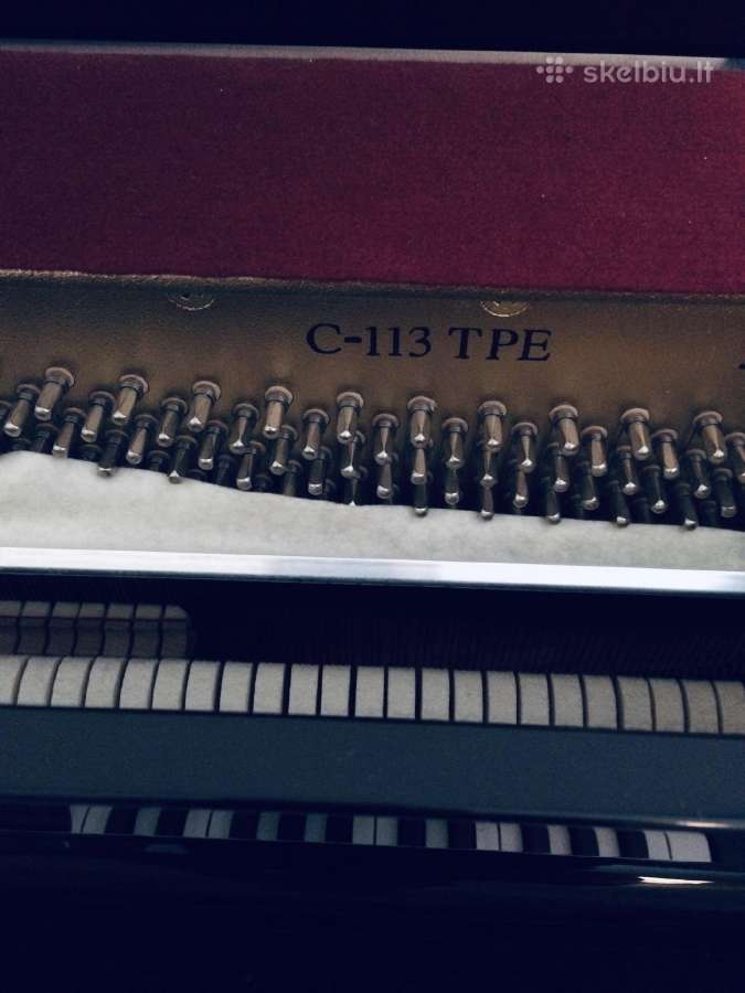 Parduodamas akustinis pianinas Yamaha C113t Pe - nuotraukos Nr. 5