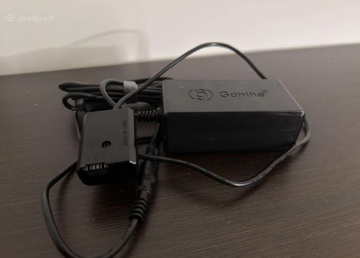 Sony Zv-e10 Dummy Battery (Dc Coupler) su maitinim - nuotraukos Nr. 2