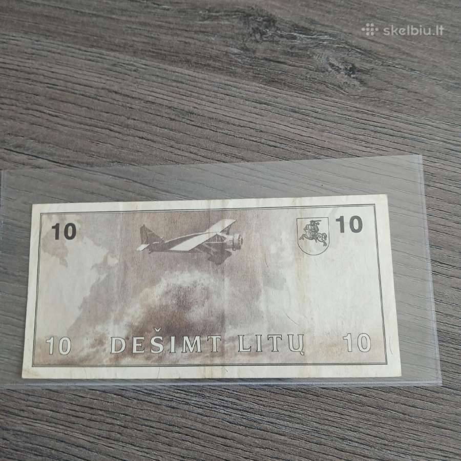10 litų 1991 metų. - nuotraukos Nr. 2