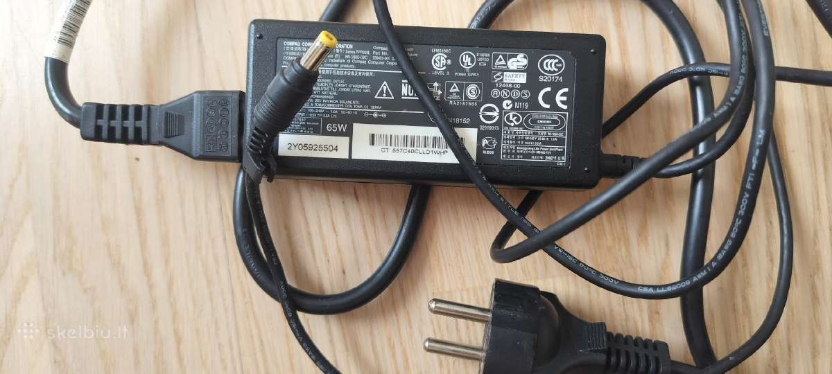 Maitinimo šaltinis 65w. 18.5 V. - nuotraukos Nr. 2