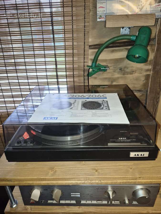 Akai Ap-206c Direct Drive patefonas - nuotraukos Nr. 3
