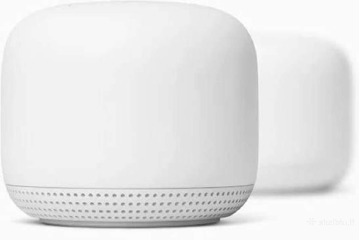 Google Nest WiFi mesh: 2 Router + 1xpoint - nuotraukos Nr. 2