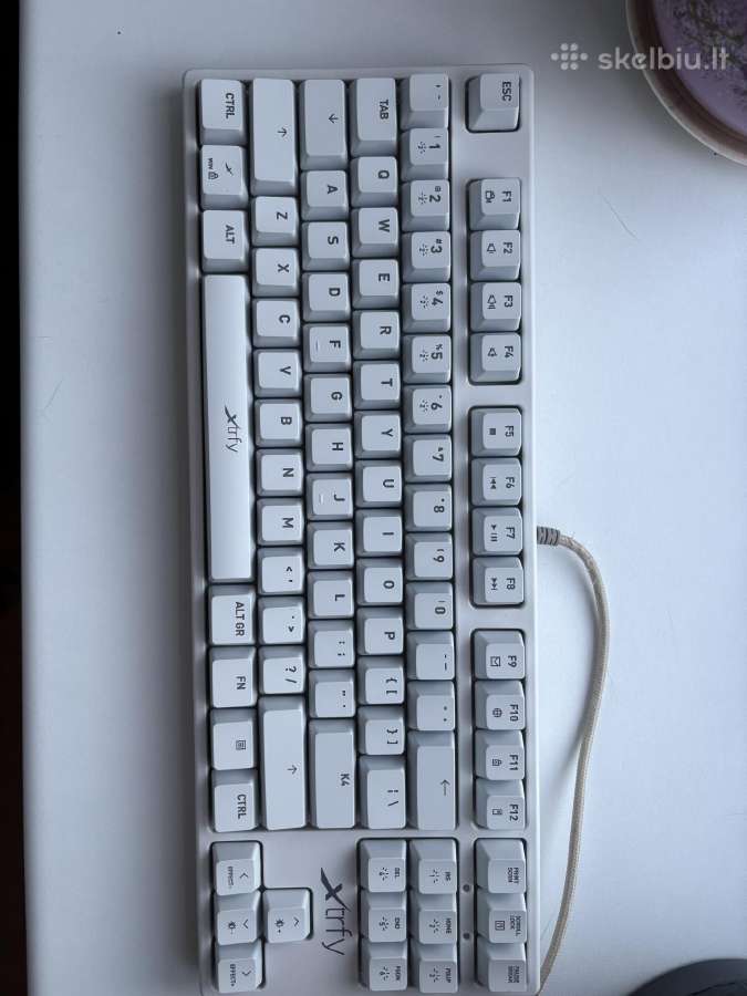 Parduodama mechaninė klaviatūra Xtrfy K4 Rgb Tkl - nuotraukos Nr. 2