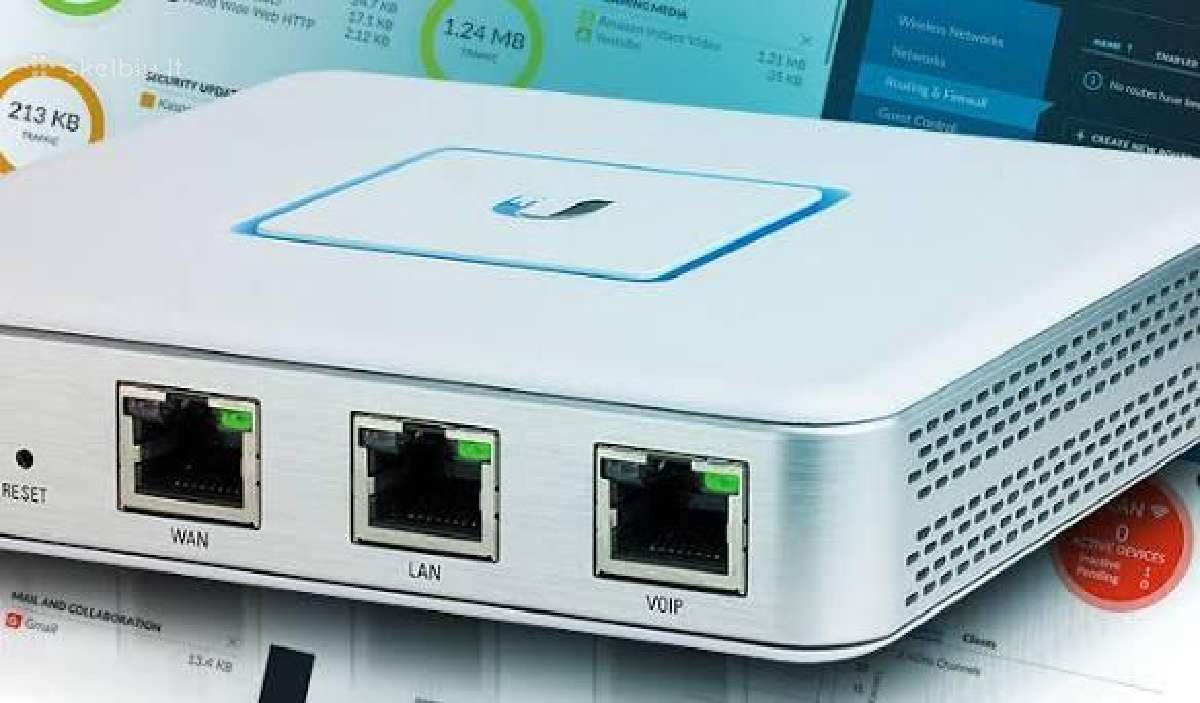 Ubiquiti Unifi Security Gateway (Usg) maršrutizato - nuotraukos Nr. 3