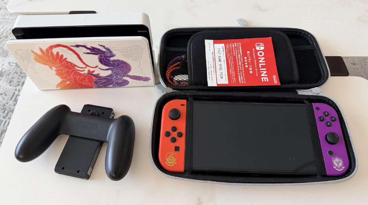 Nintendo Switch Oled“ – „Pokmon Sc - nuotraukos Nr. 2