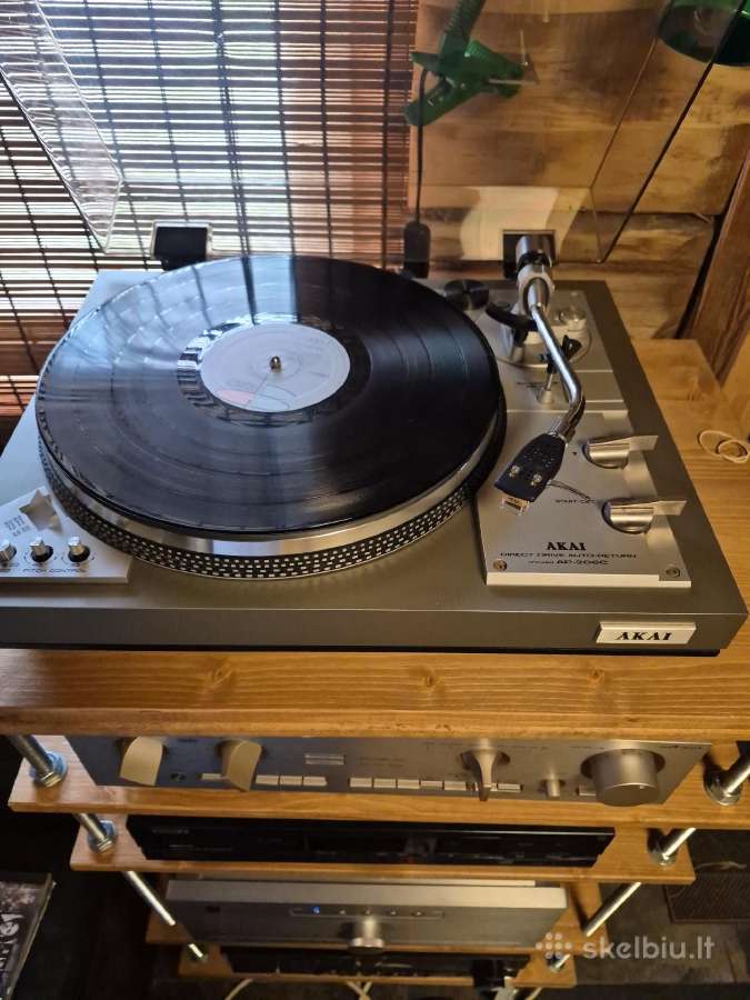 Akai Ap-206c Direct Drive patefonas - nuotraukos Nr. 7