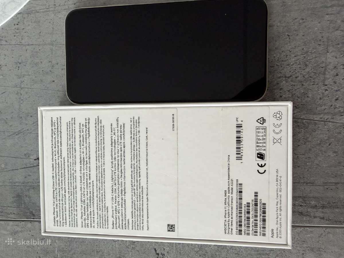 iPhone 11 White,stovis Idealus - nuotraukos Nr. 9