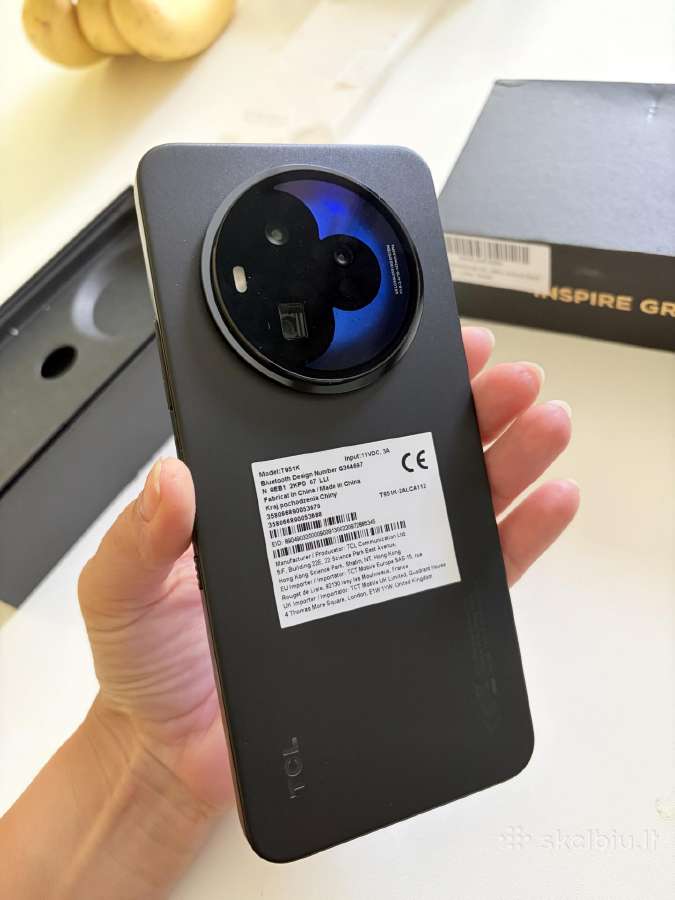 Tcl Nxtpaper 60 Ultra 12gb/256gb –Naujas! - nuotraukos Nr. 2