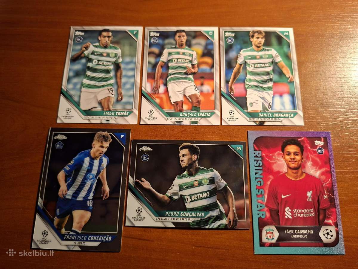 Meksikos ir Portugalijos futbolininkų kortelės - nuotraukos Nr. 2