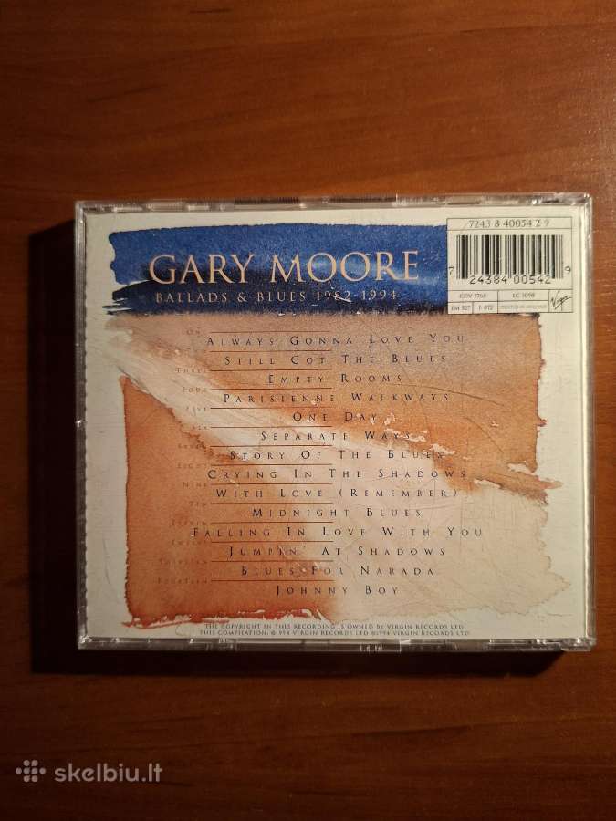 Gary Moore "Ballads & Blues" - nuotraukos Nr. 3