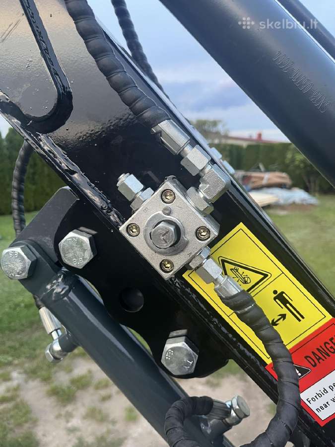 Mini Ekskavatorius 1.8t Su Priedais! - nuotraukos Nr. 12