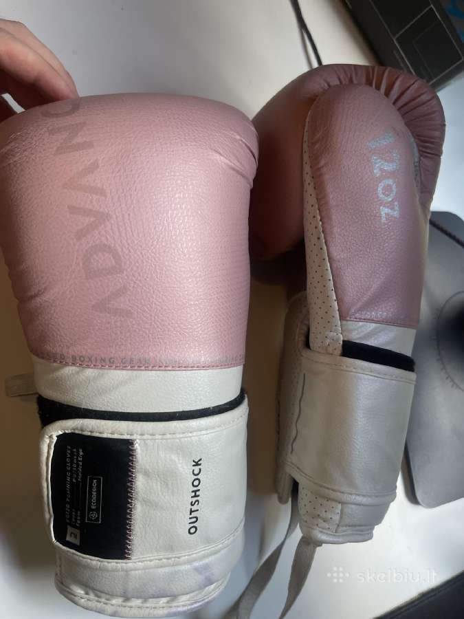 Decathlon bokso pirštinės 12 ir 14 Oz - nuotraukos Nr. 2