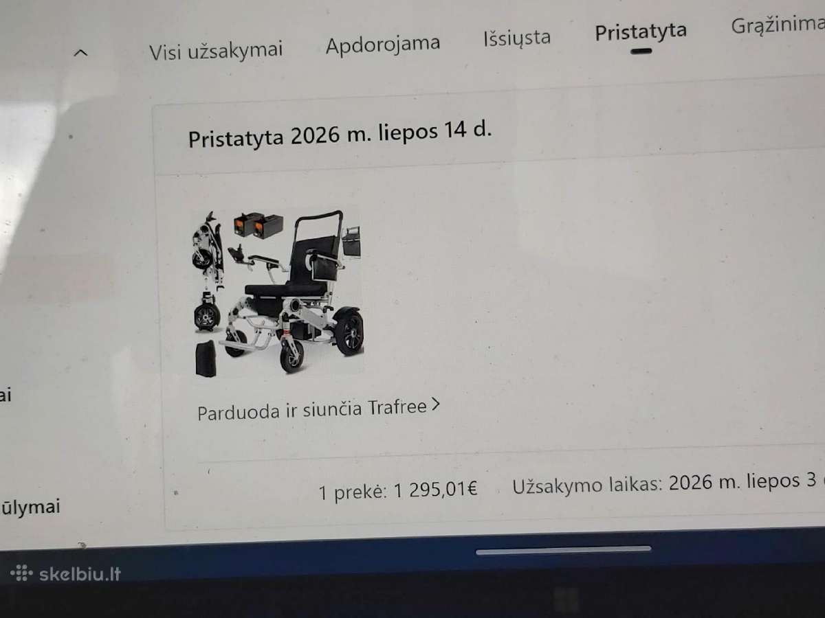 Parduodu Elektrini neigaliuju vezimeli. - nuotraukos Nr. 2