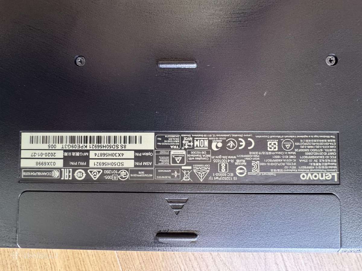 Lenovo Professional belaidė klaviatūra + pelė - nuotraukos Nr. 2