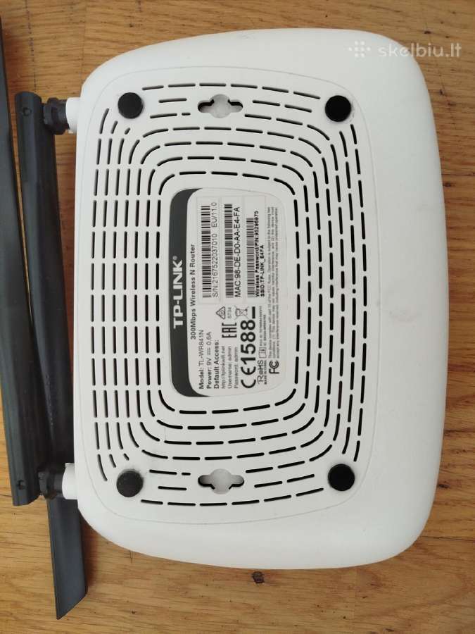 Wi-fi maršrutizatorius Tp-link Tl-wr841n - nuotraukos Nr. 2