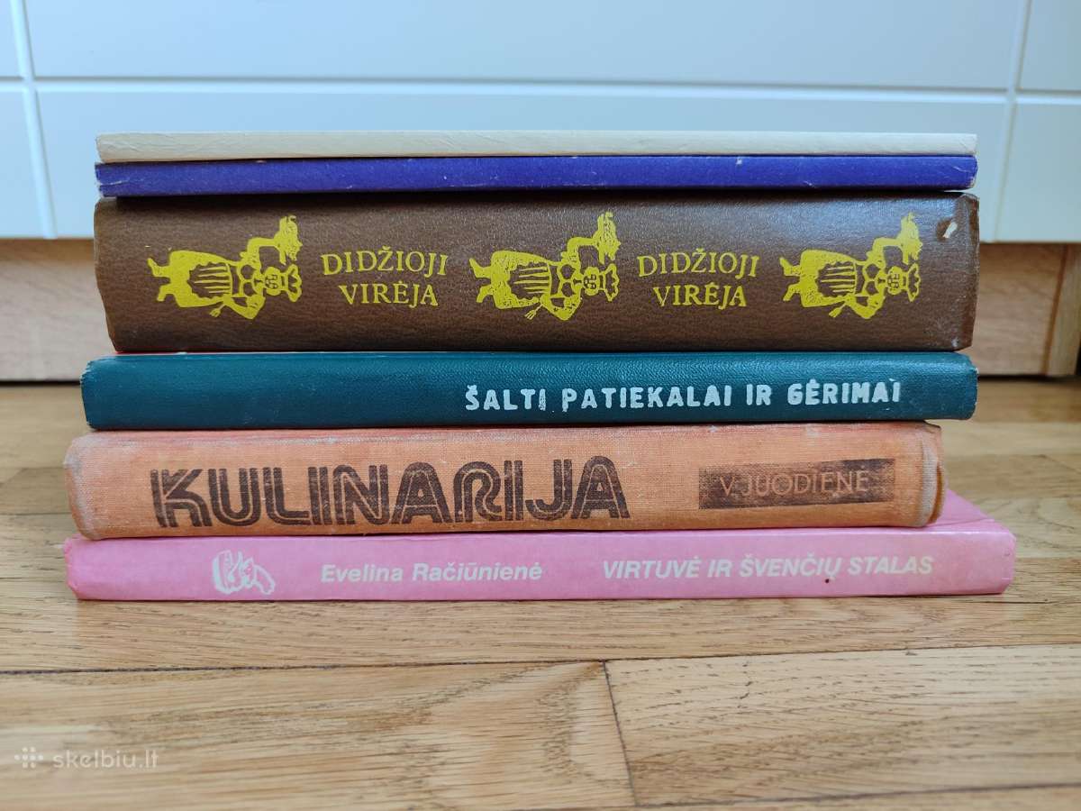 Receptų knygos 6 vnt. - nuotraukos Nr. 2