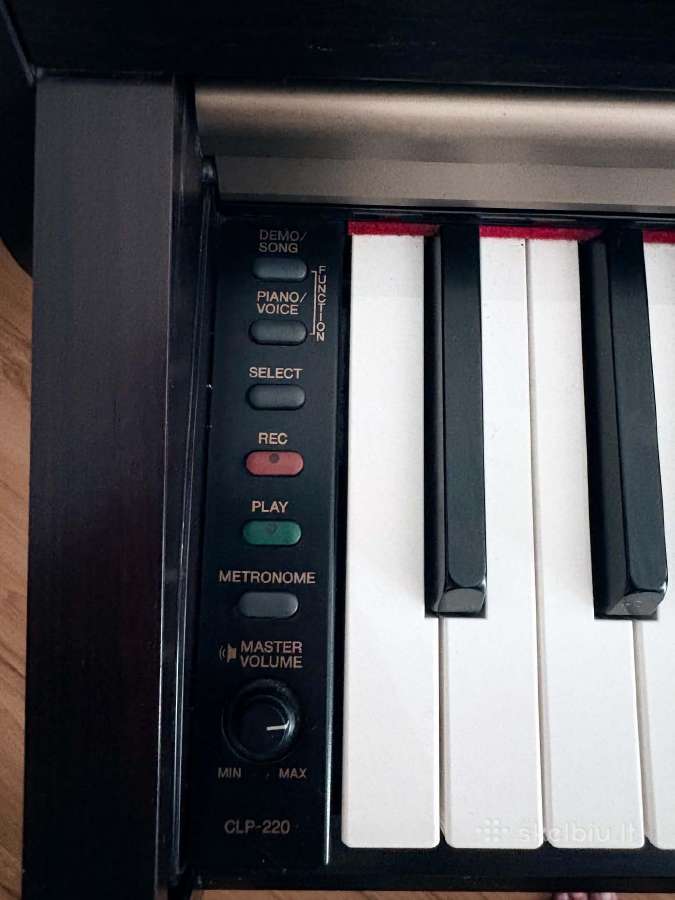 Yamaha Clavinova Clp-220 skaitmeninis pianinas - nuotraukos Nr. 5