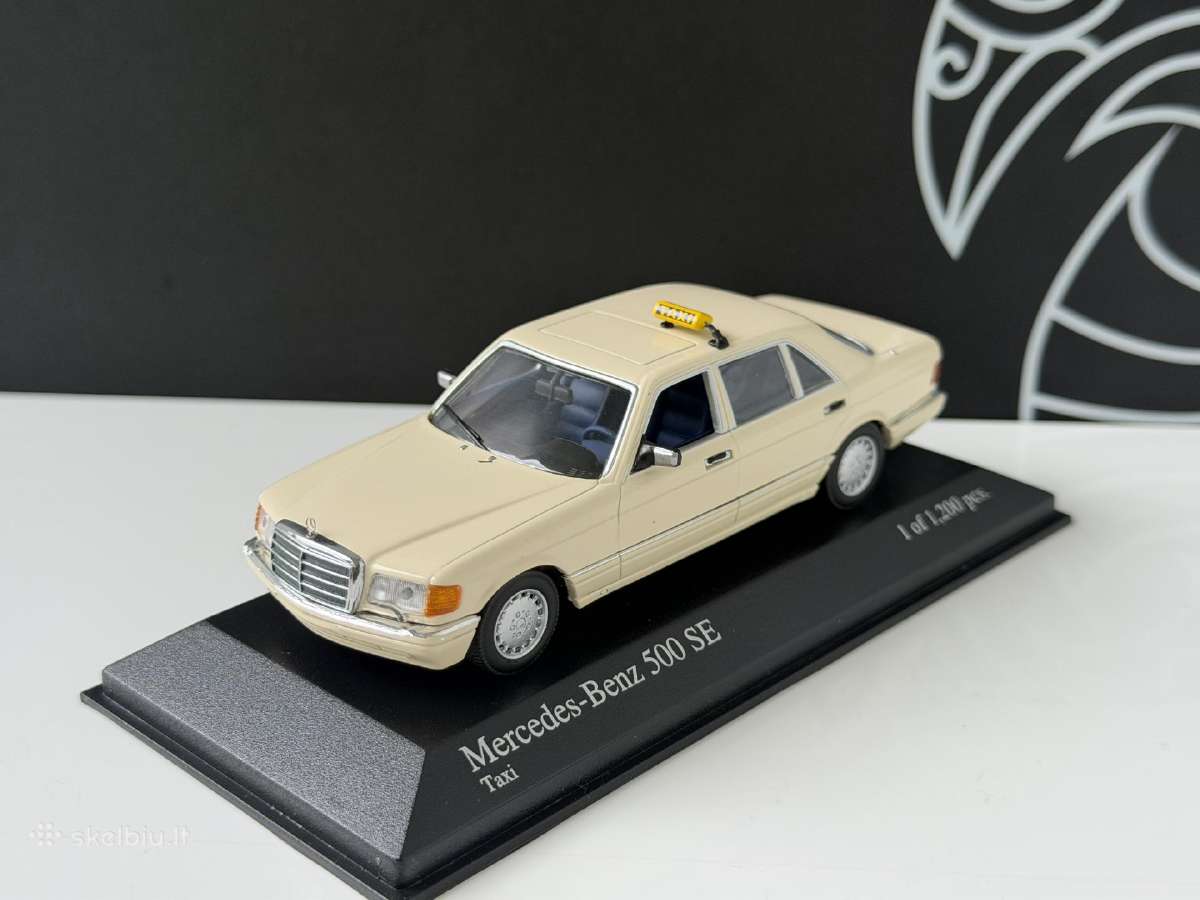 Mercedes Benz 500 Se Taxi 1:43 - nuotraukos Nr. 2