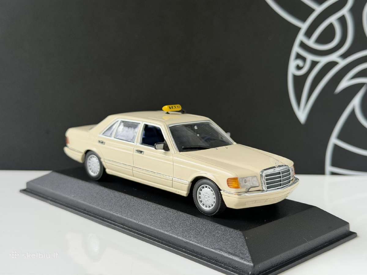 Mercedes Benz 500 Se Taxi 1:43 - nuotraukos Nr. 4
