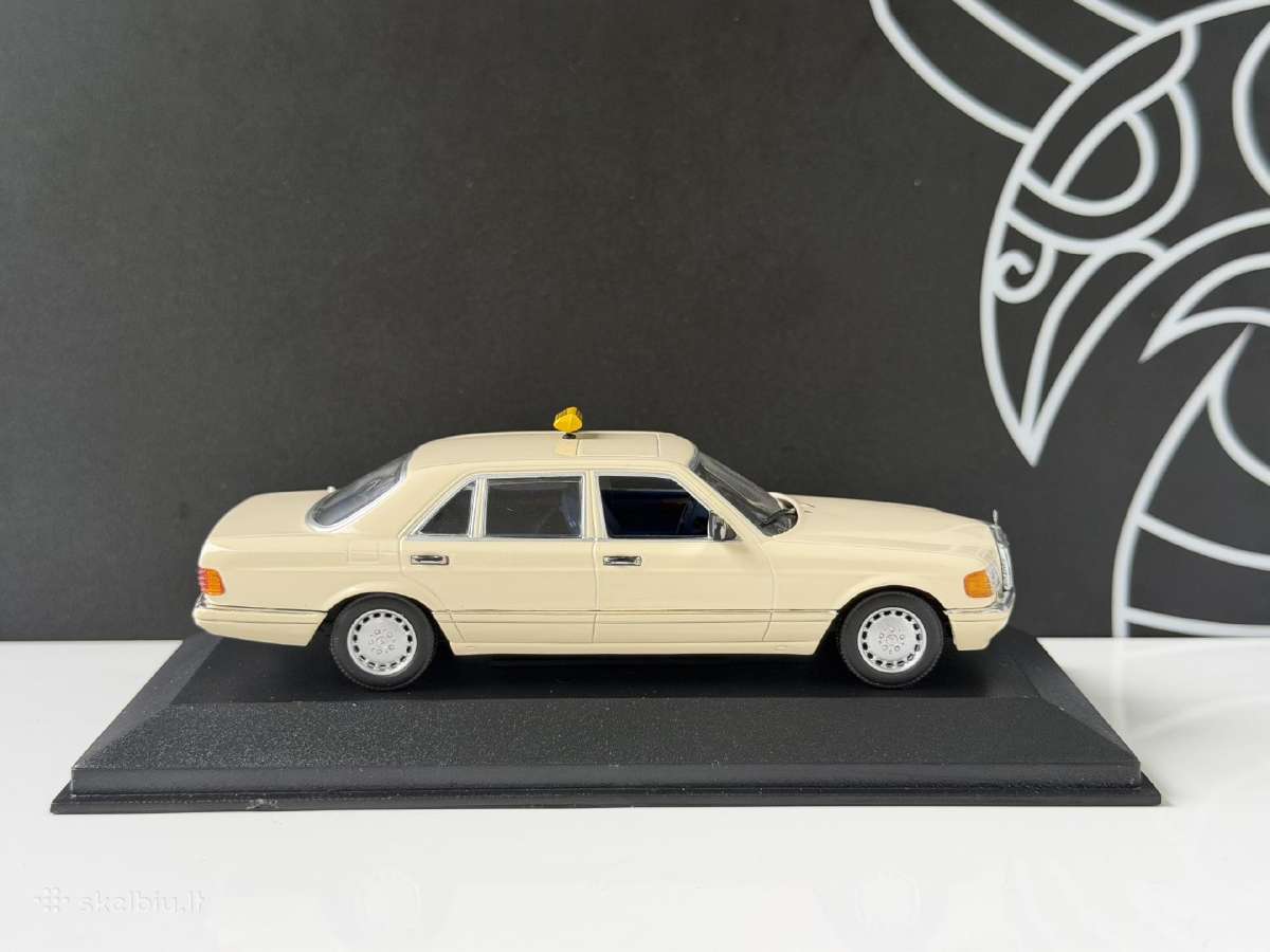 Mercedes Benz 500 Se Taxi 1:43 - nuotraukos Nr. 5