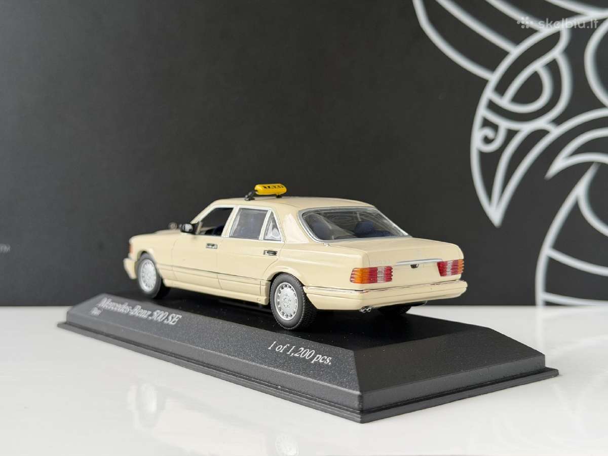 Mercedes Benz 500 Se Taxi 1:43 - nuotraukos Nr. 7