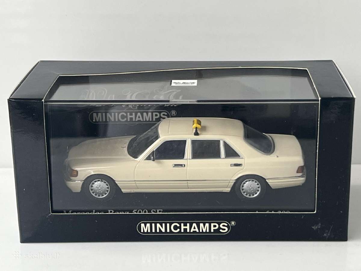 Mercedes Benz 500 Se Taxi 1:43 - nuotraukos Nr. 9