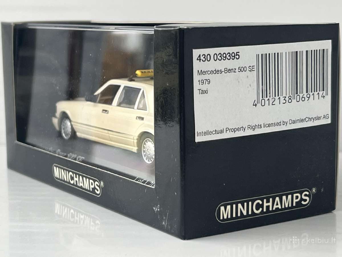 Mercedes Benz 500 Se Taxi 1:43 - nuotraukos Nr. 10