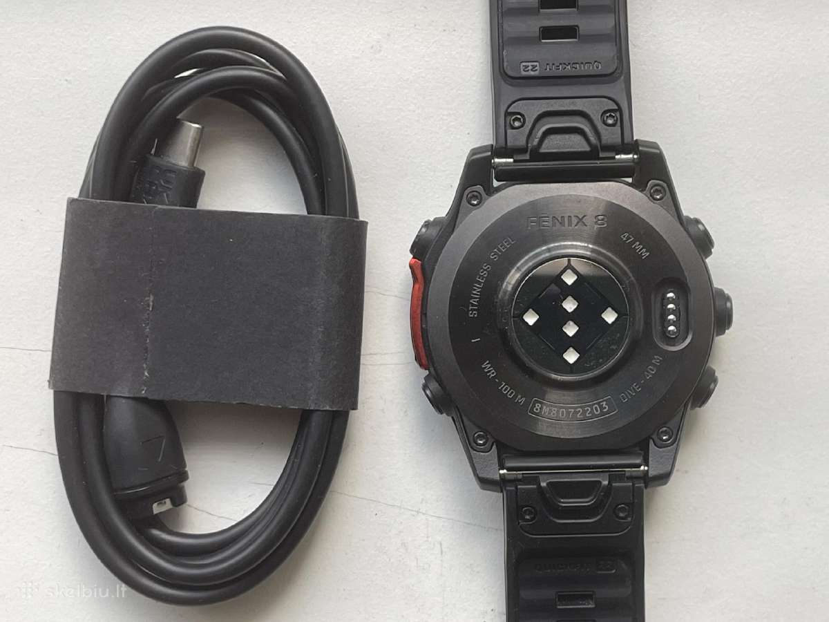 Nesiotas Garmin fenix 8 amoled - nuotraukos Nr. 2