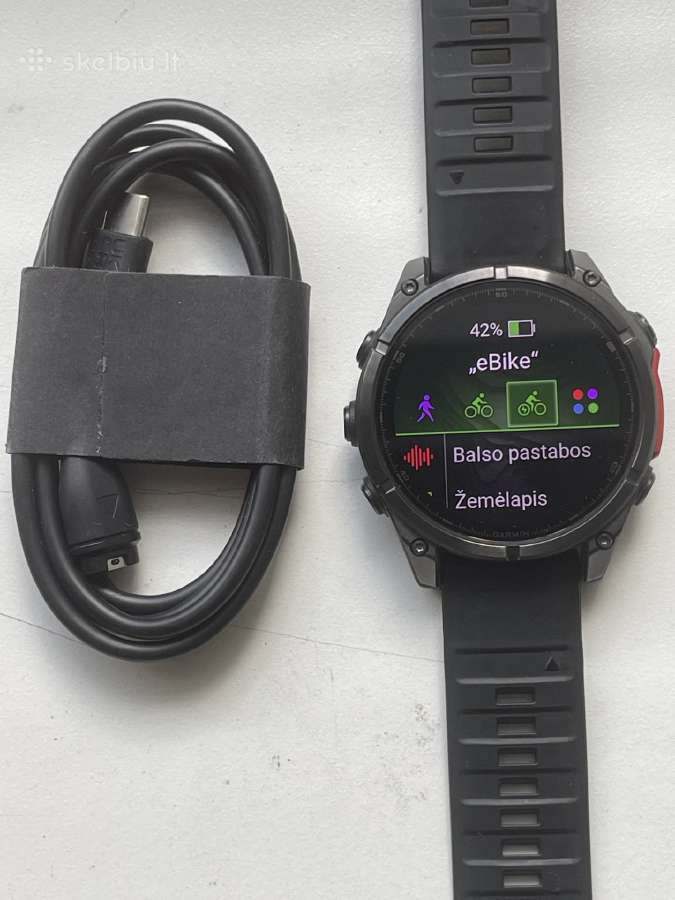 Nesiotas Garmin fenix 8 amoled - nuotraukos Nr. 4