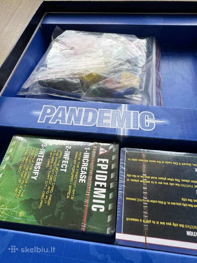 Pandmic – naujas, neišpakuotas stalo žaidimas - nuotraukos Nr. 4