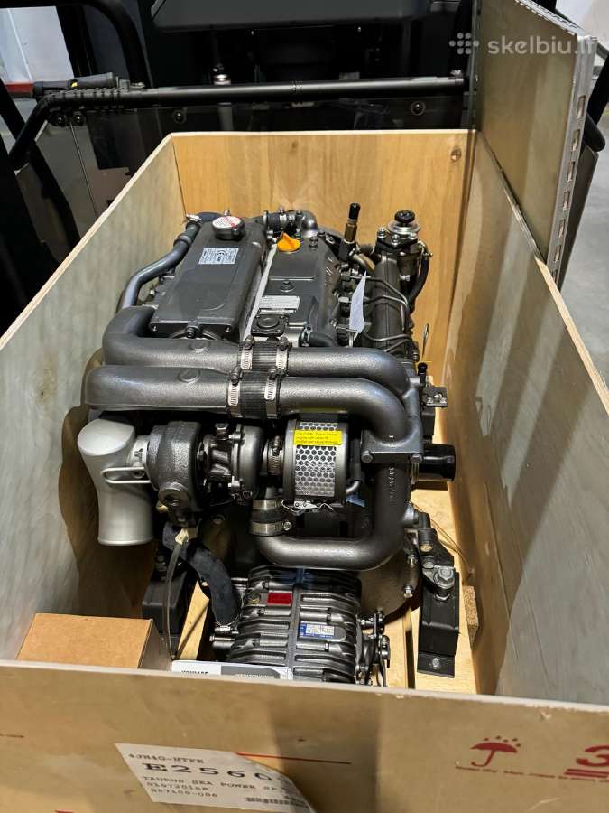 Katerio, jachtos variklis Yanmar, dyzelinis, 81 kw - nuotraukos Nr. 2