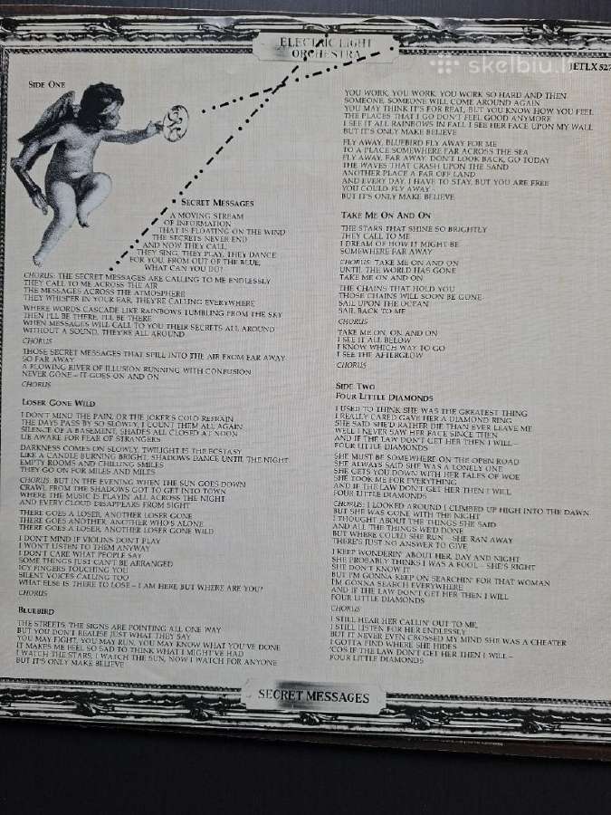 Elo 1983 "Secret Messages" - nuotraukos Nr. 4