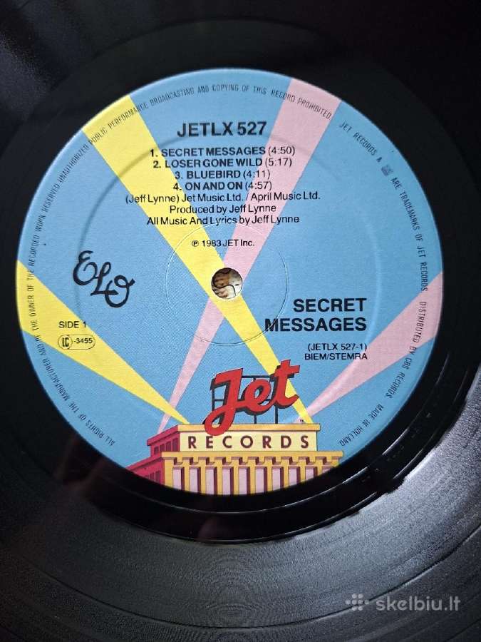 Elo 1983 "Secret Messages" - nuotraukos Nr. 5
