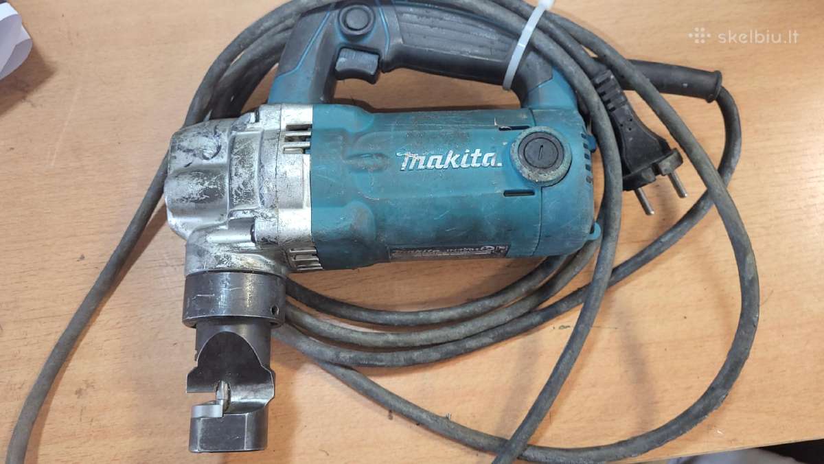 Skardos kirpimo žirklės makita nj3201 - nuotraukos Nr. 4