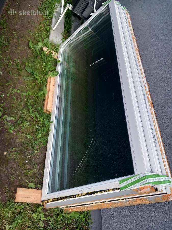 Vitrinos 100e viena vitriną skilus.aluplast 3stkl - nuotraukos Nr. 3