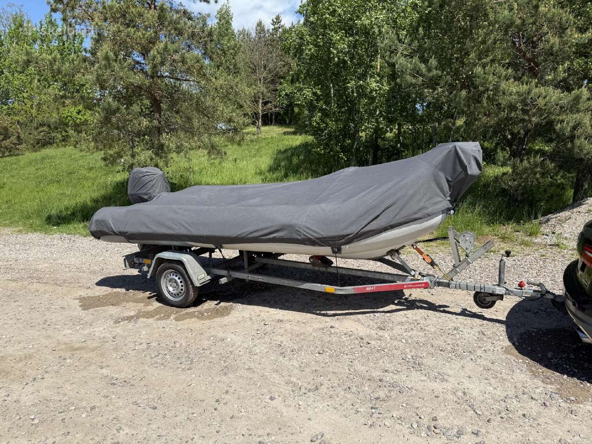 Valtis su varikliu ir priekaba - nuotraukos Nr. 4