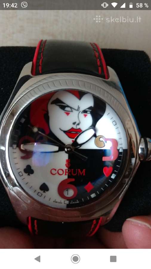 Corum Joker laikrodis - nuotraukos Nr. 2