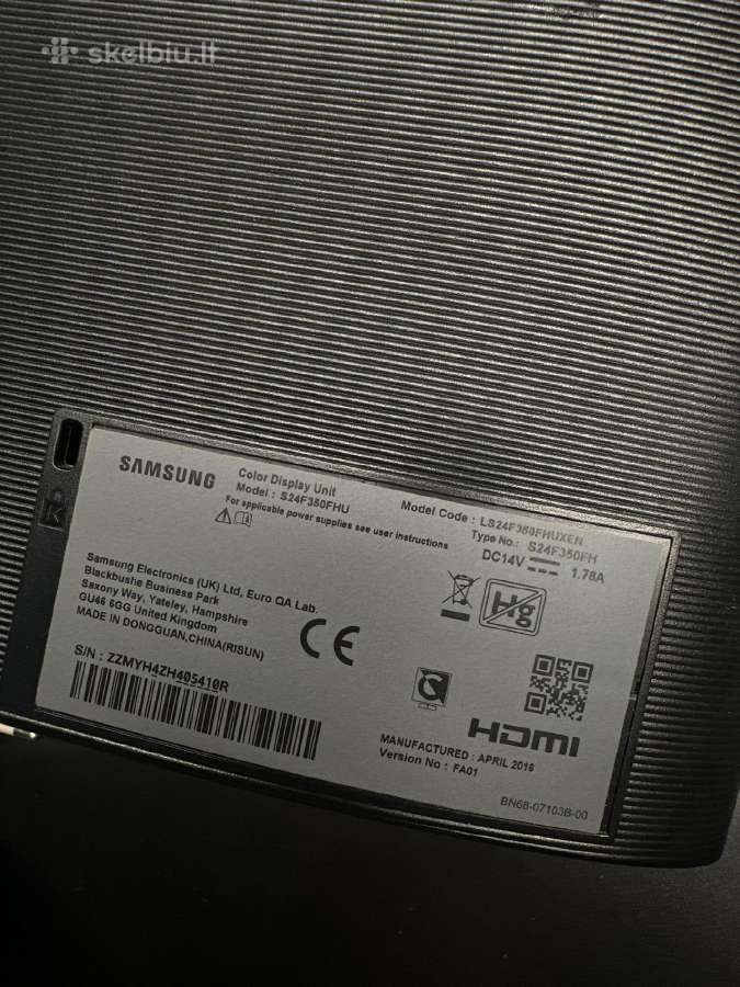 Samsung monitorius - nuotraukos Nr. 4