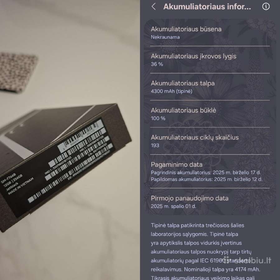 Samsung Galaxy Z Flip7 - nuotraukos Nr. 7