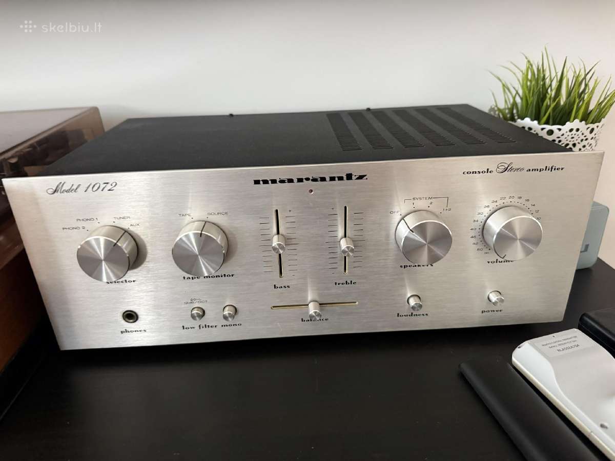 Lenco L75 grotuvas+ Marantz - nuotraukos Nr. 4