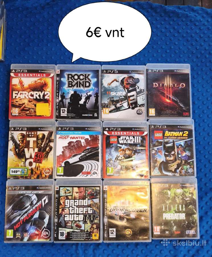 Play Station 3 žaidimai - nuotraukos Nr. 3