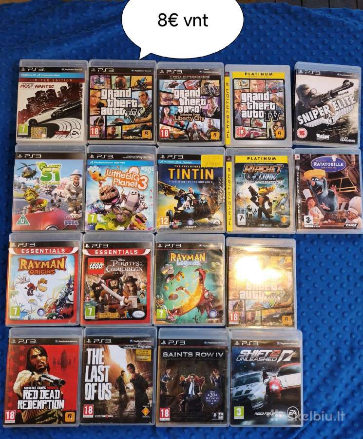 Play Station 3 žaidimai - nuotraukos Nr. 5
